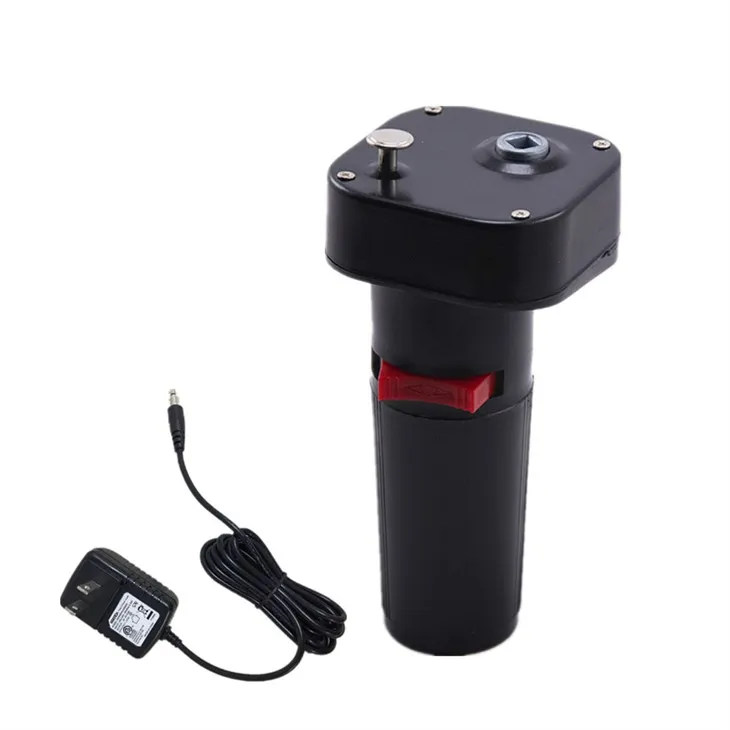 Batteridriven rotisseriemotor med adapter