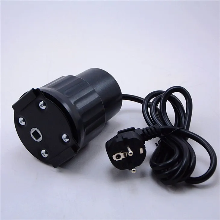 Svart AC BBQ Rotisserie Motor