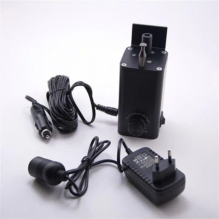 Hastighetsjusterbart grillspit med han- och honanslutning